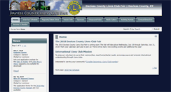 Desktop Screenshot of daviesscountyfair.com